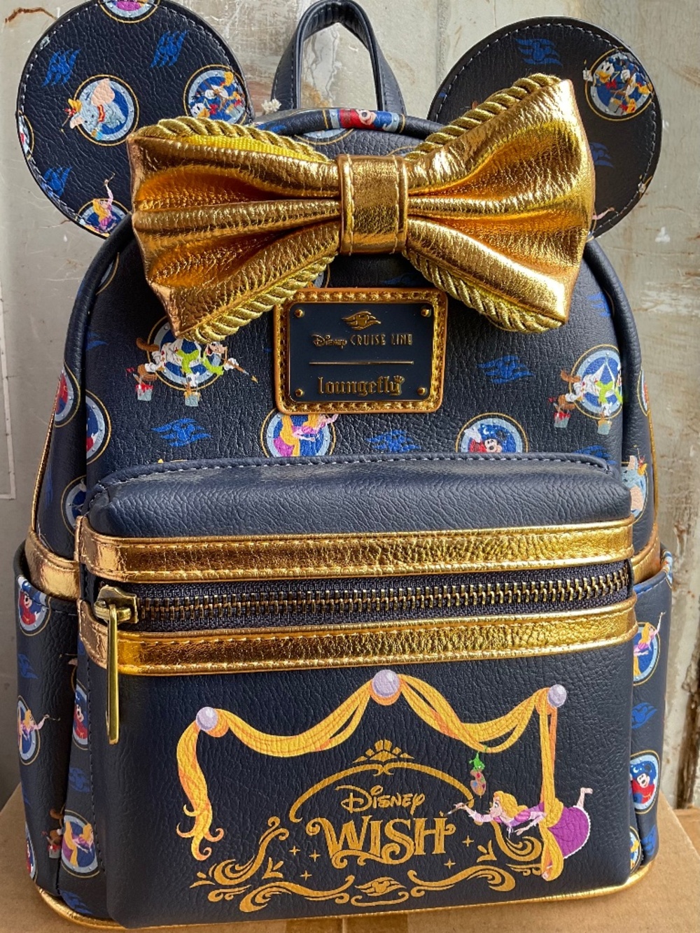 Disney Wish cruise line loungefly